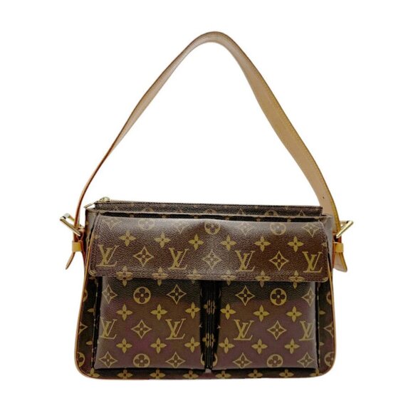 LOUIS VUITTON Monogram Viva Cite Shoulder Bag Brown - Picture 1 of 13
